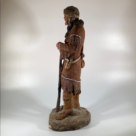 Montfort Mountain Man Western Scuplture - Picture 5 of 8